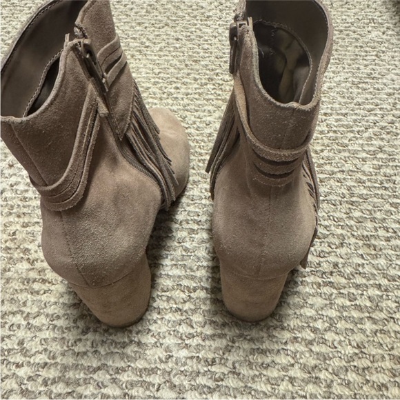 Fringe Suede Ankle Boots - River Island - Picture 4 of 5